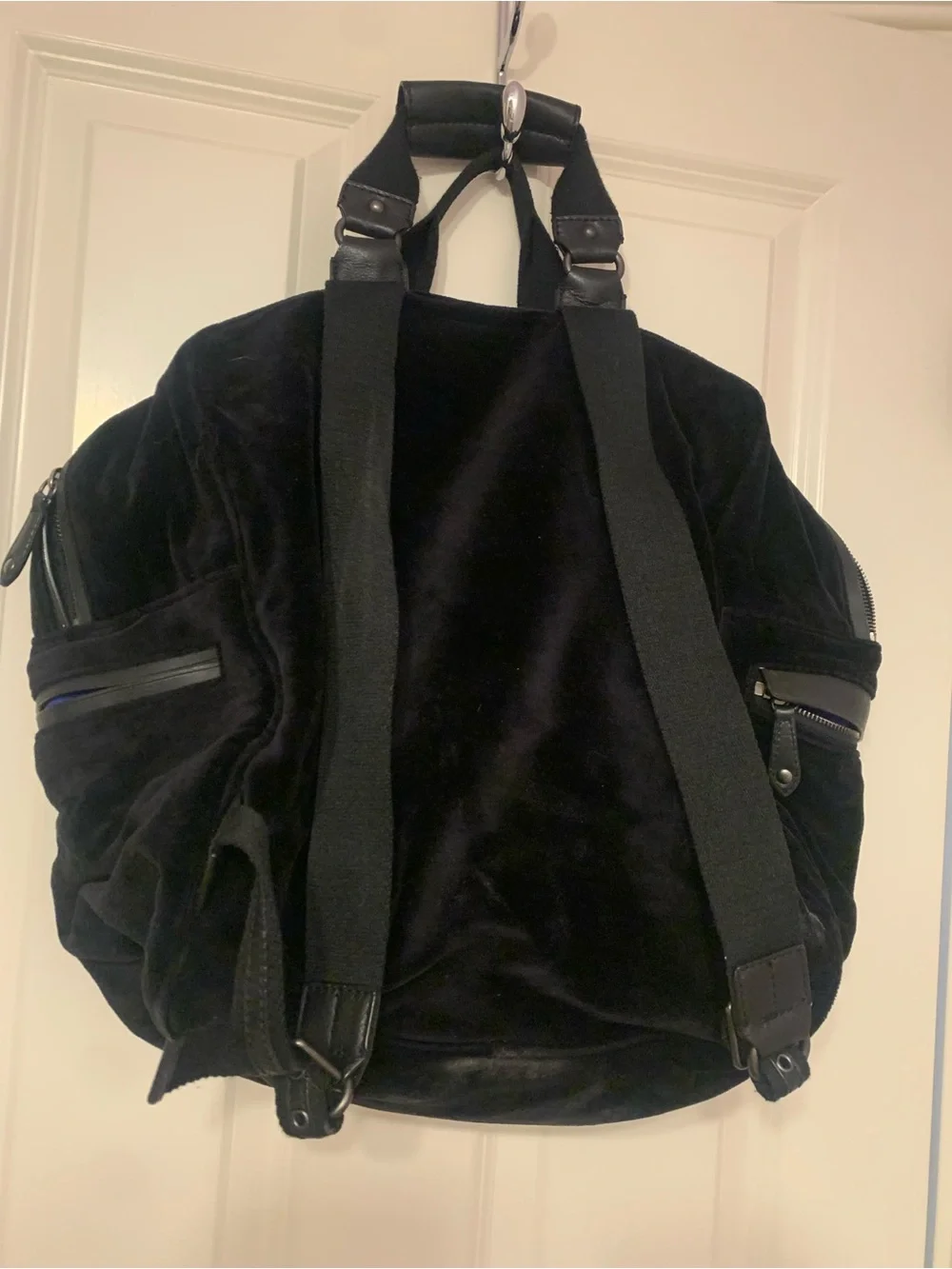 Juicy Couture Black Velvet Backpacky